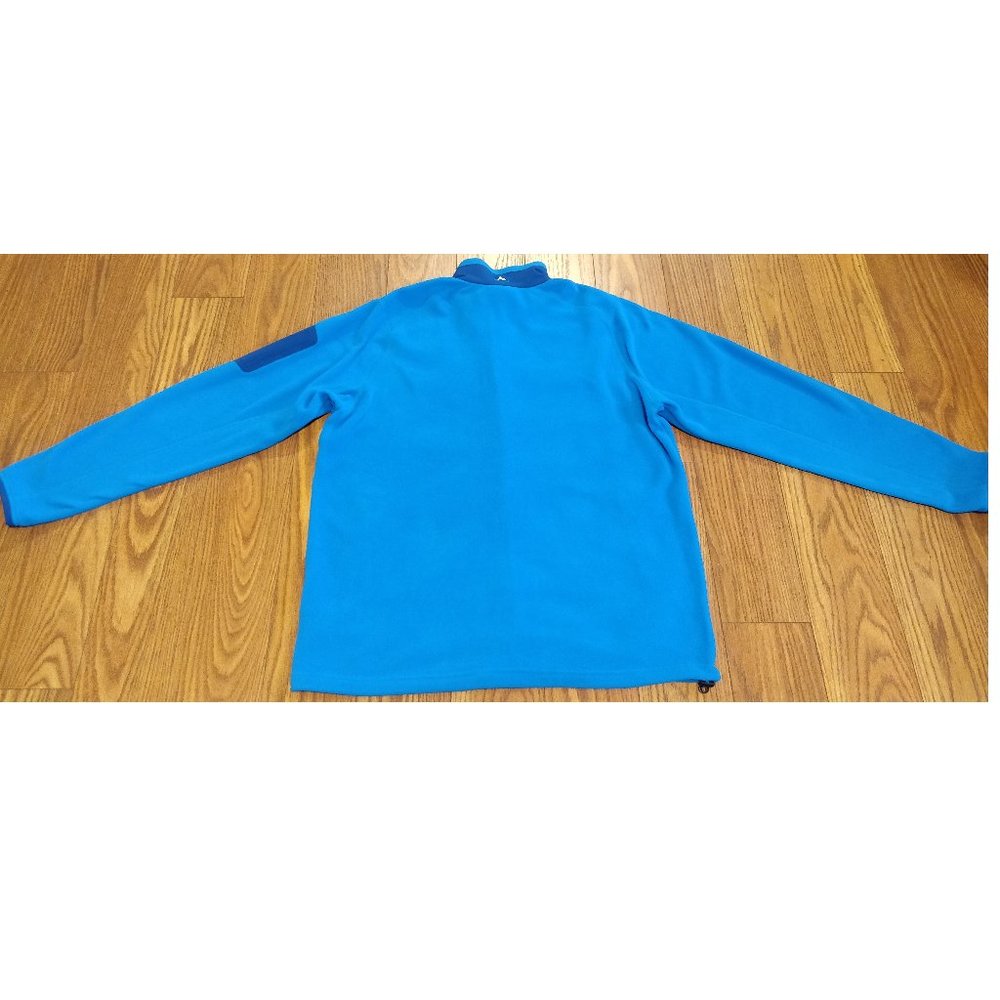 Marmot fleece full zip blue large